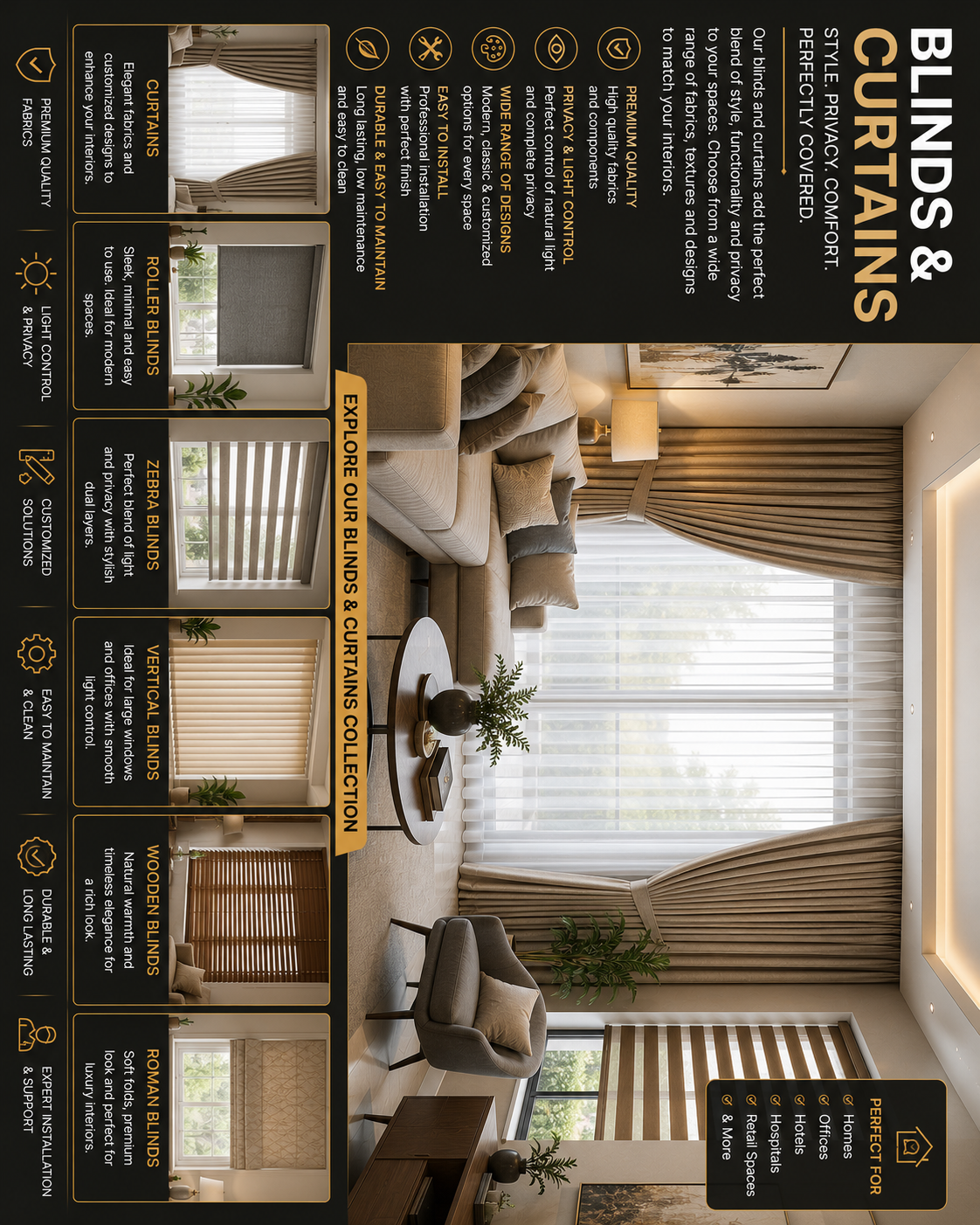 Premium Blinds & Curtains