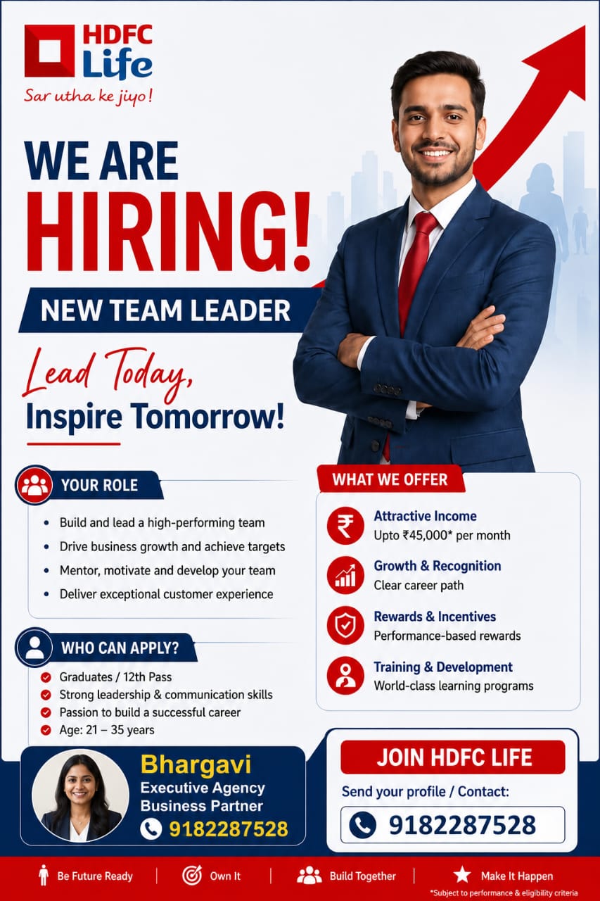 Team Leader Recruitment