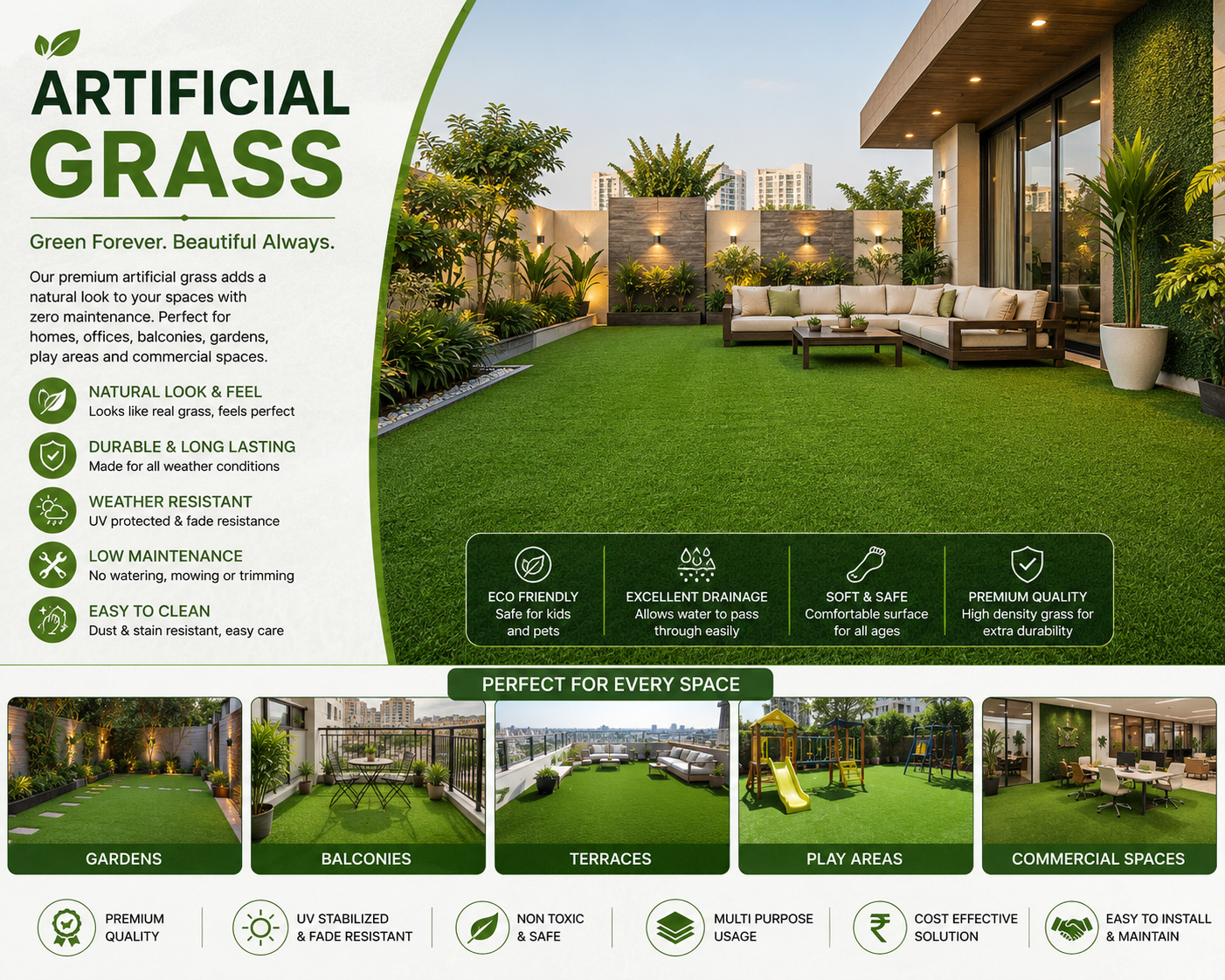 Premium Artificial Grass