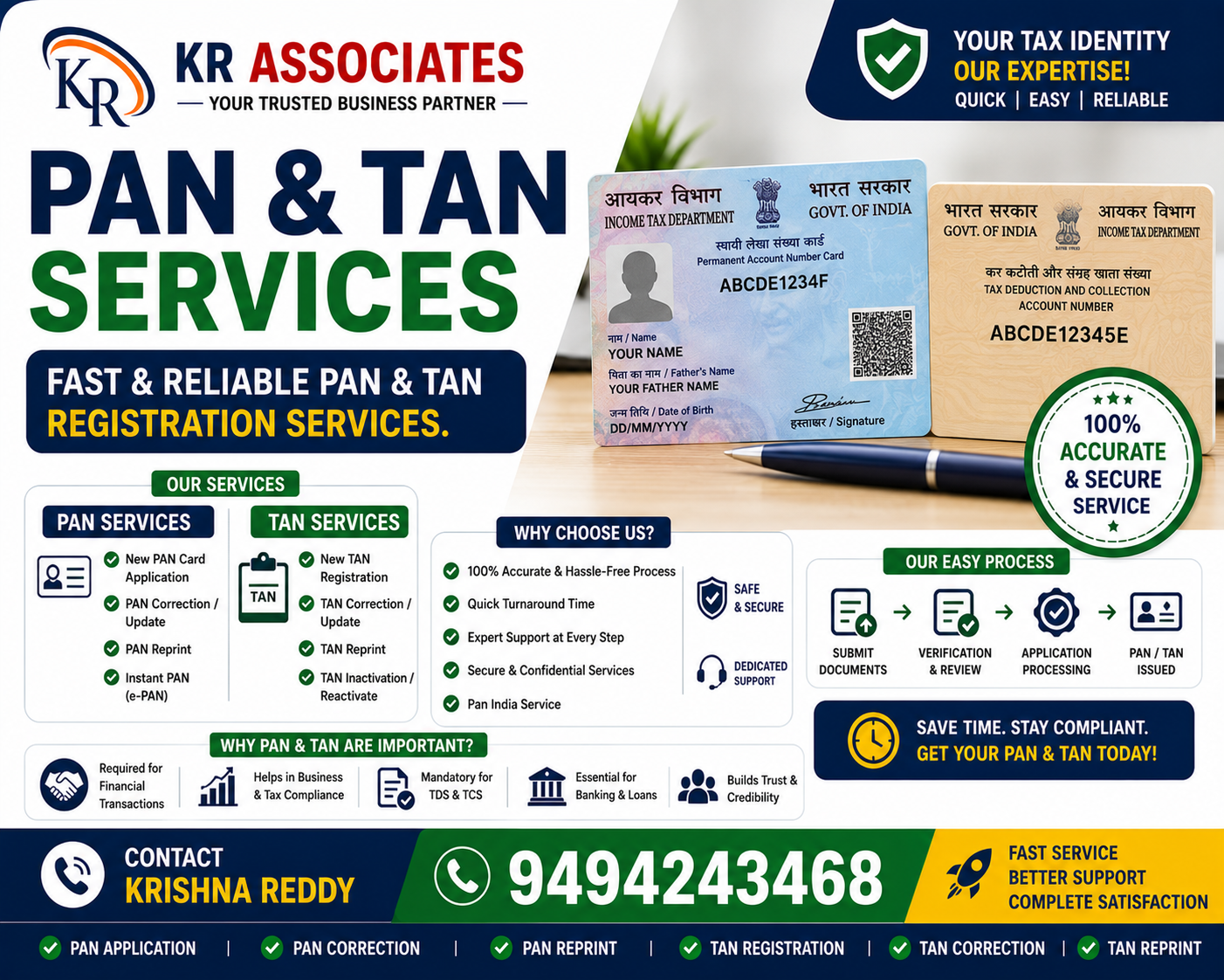 PAN & TAN Services
