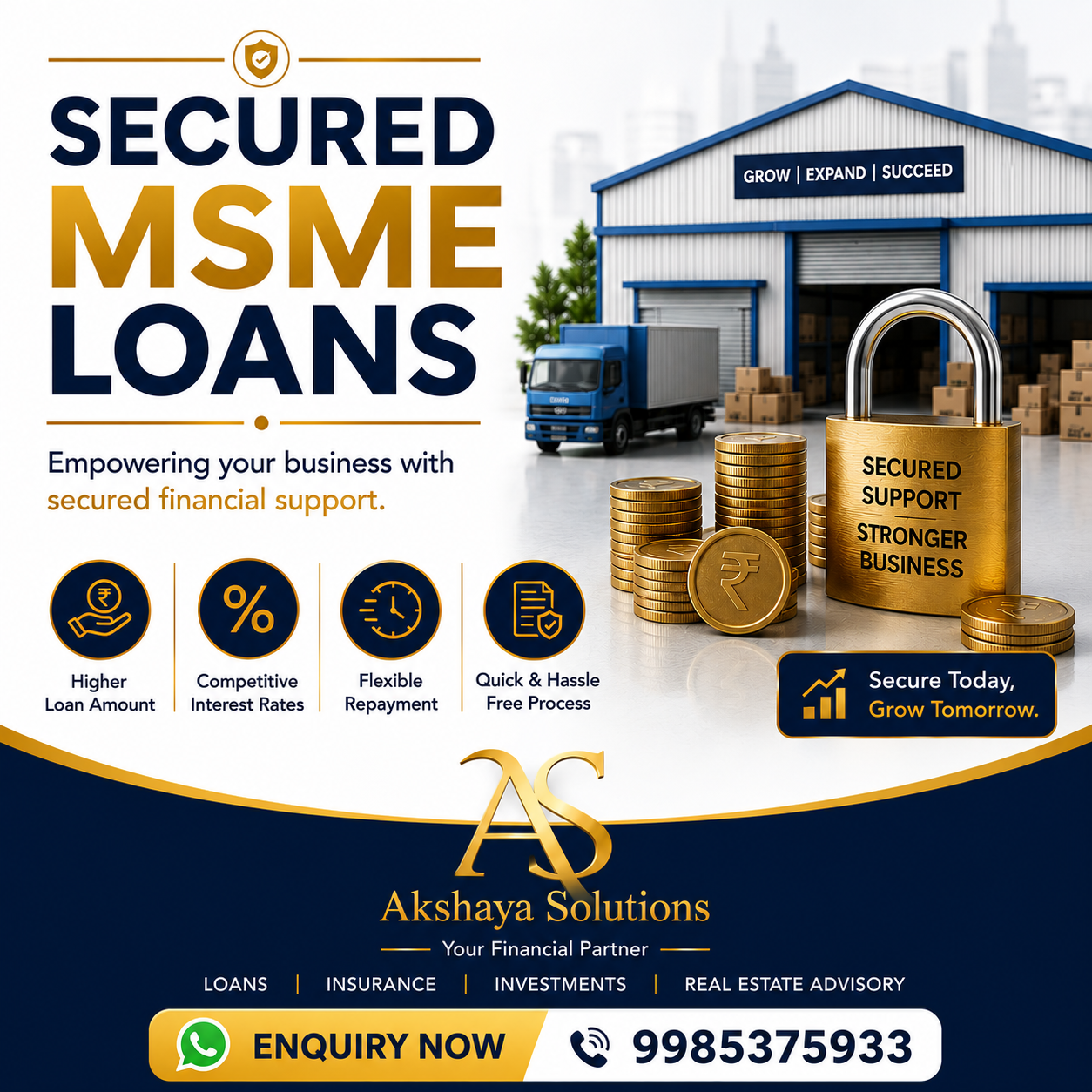 Secured MSME Loans