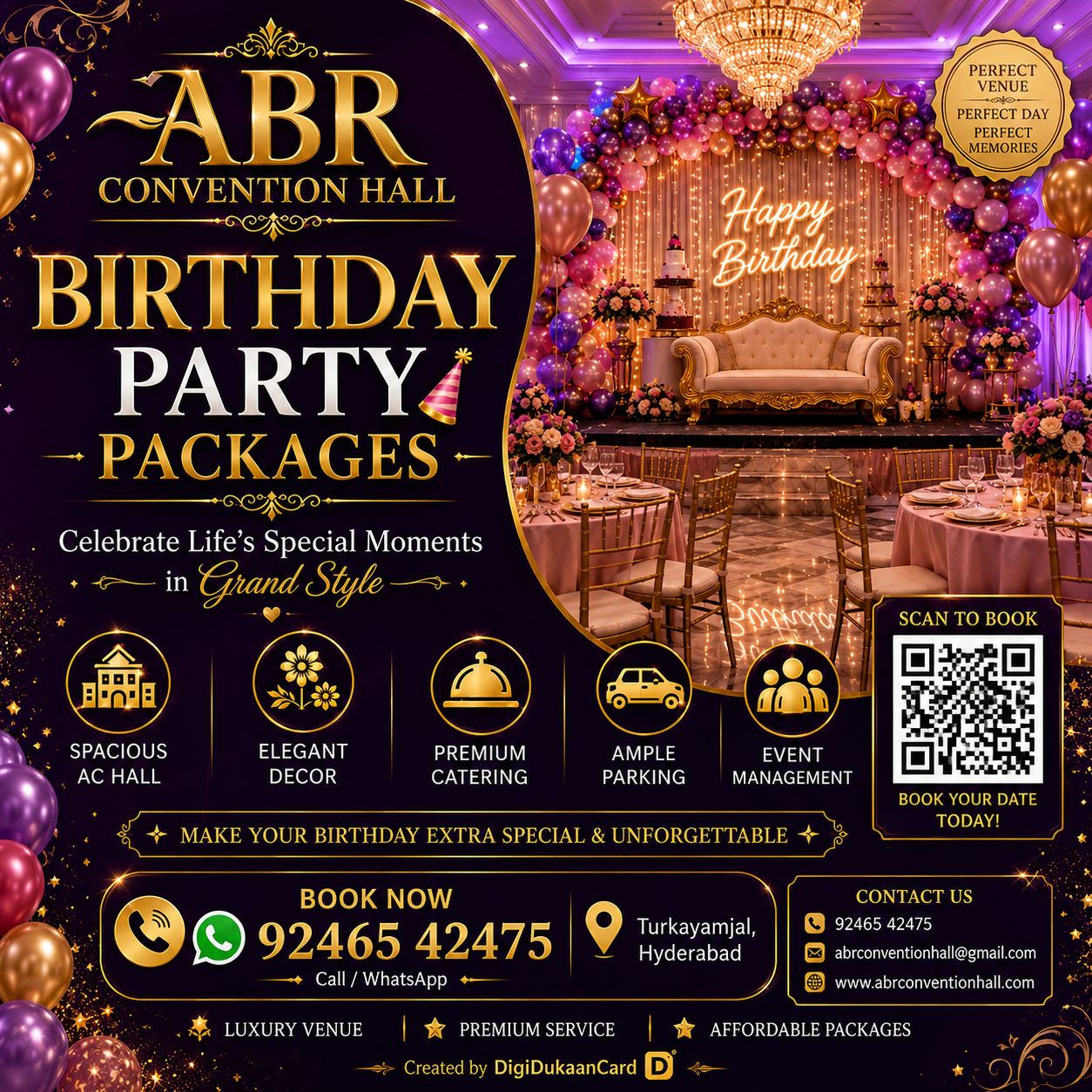 ABR Birthday Party Package