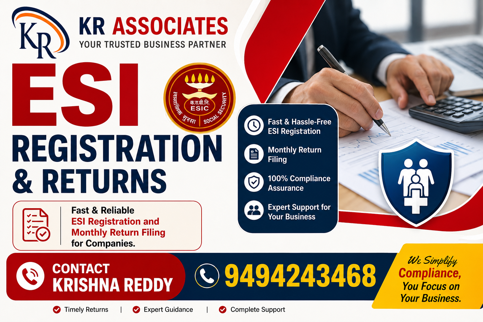 ESI Registration & Returns