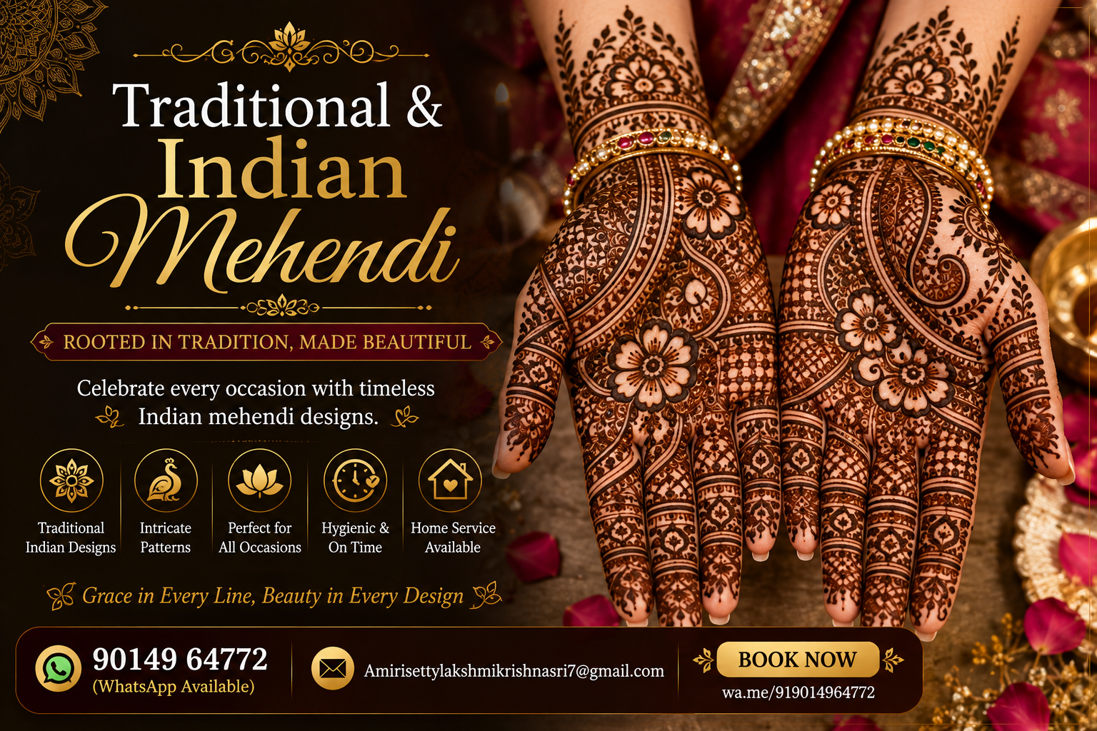 Traditional & Indian Mehendi