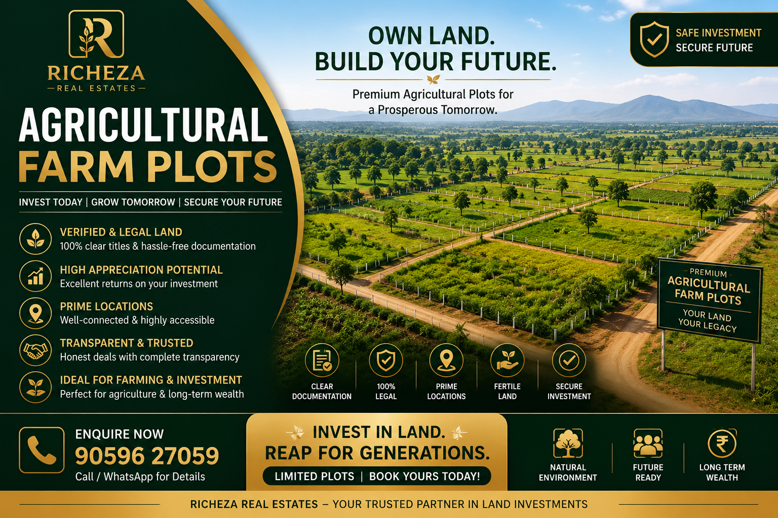Agricultural Farm Plots