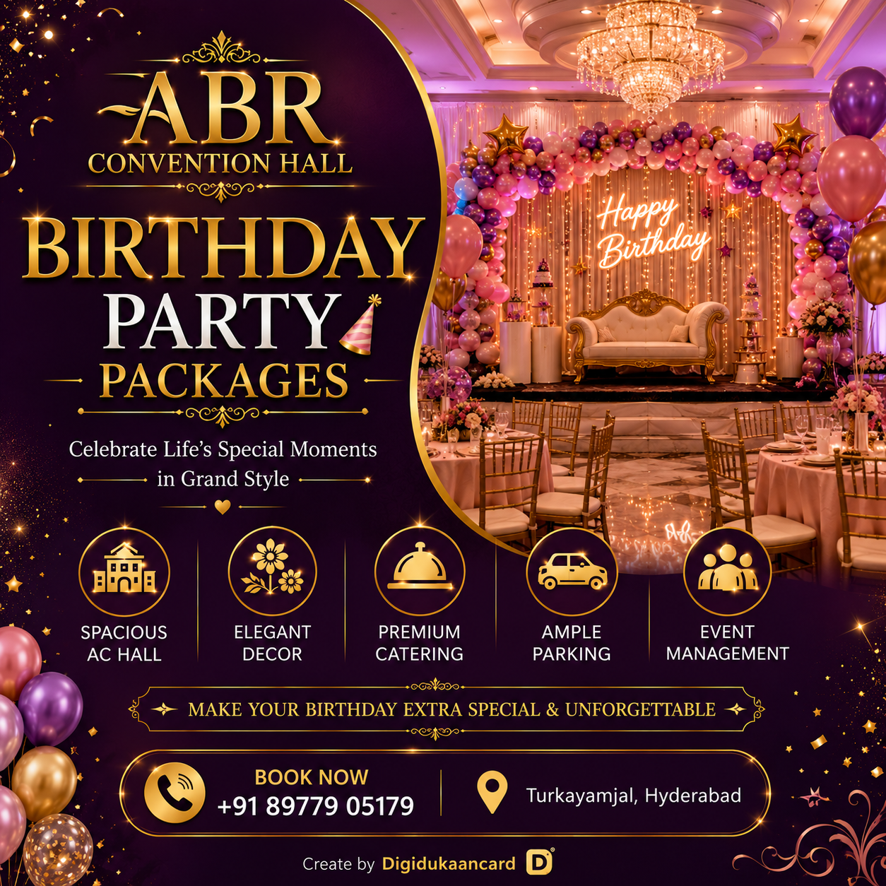 Birthday Party Packages