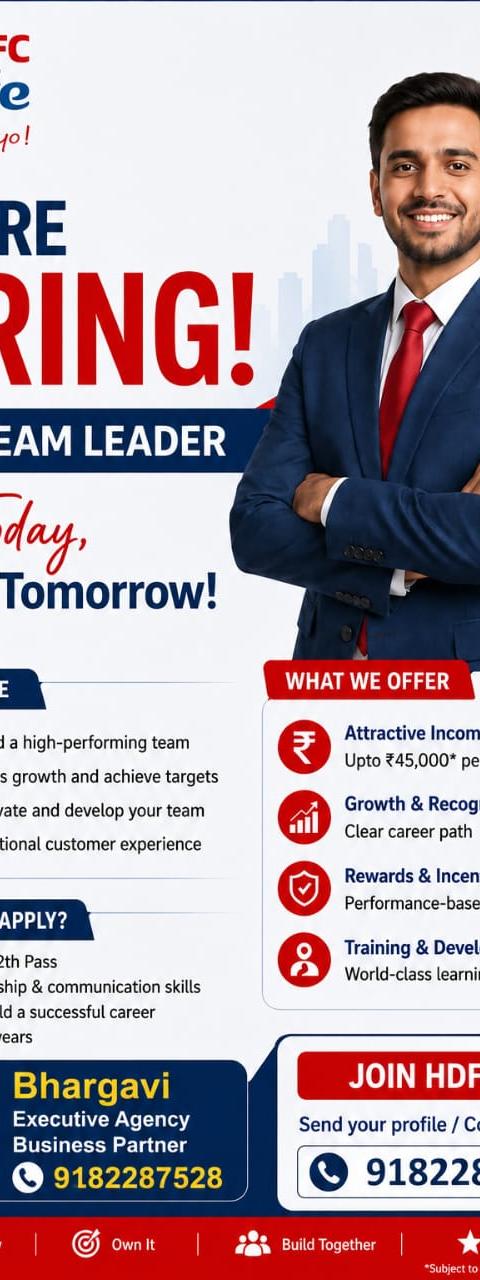 Team Leader Recruitment