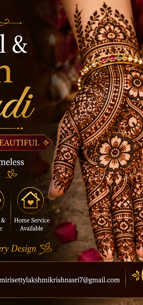 Traditional & Indian Mehendi