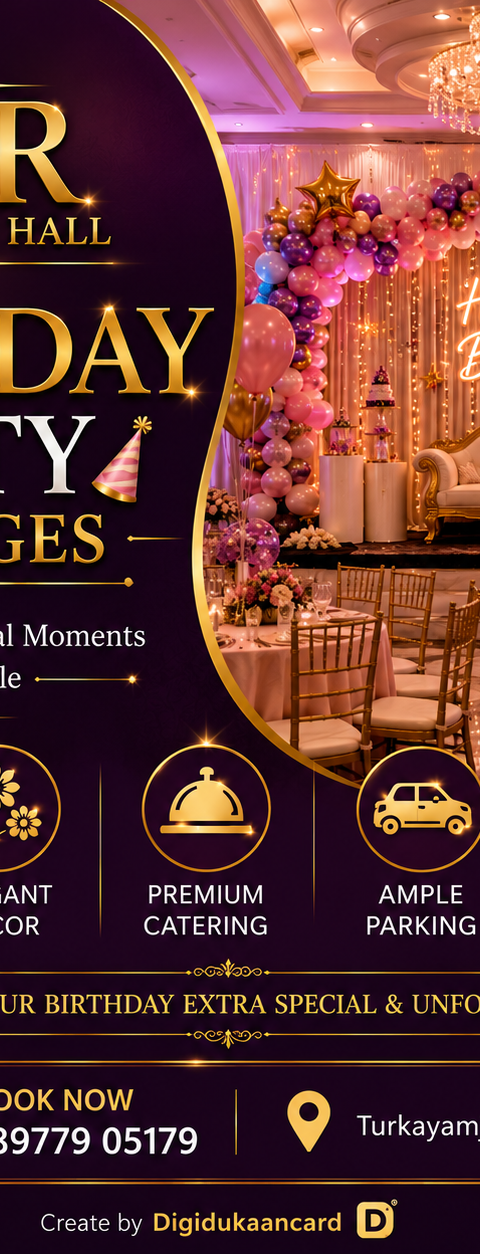 Birthday Party Packages