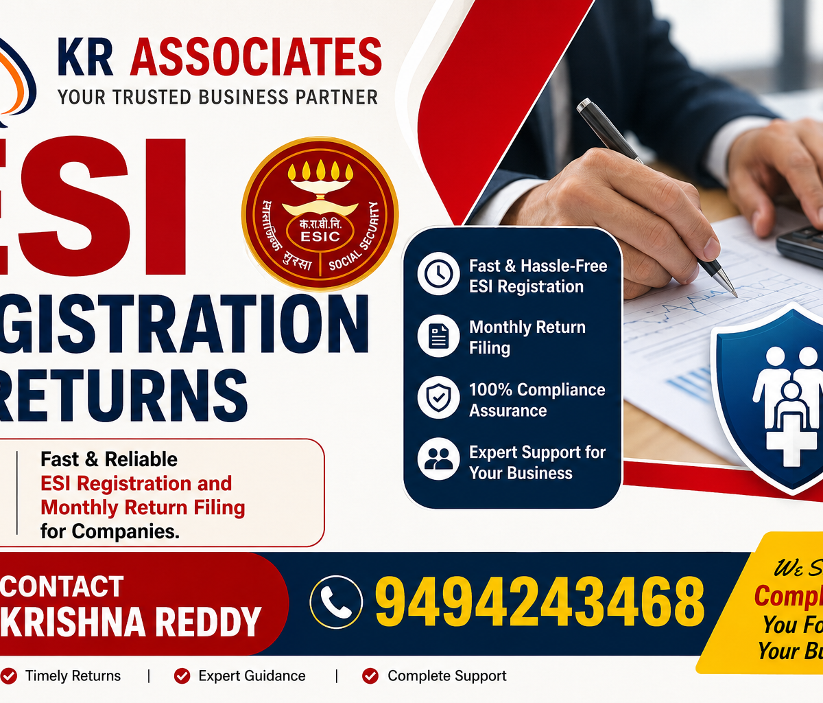 ESI Registration & Returns